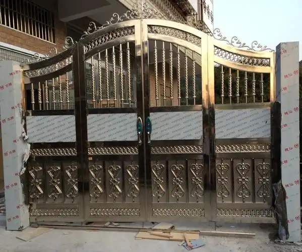 供应不锈钢门-花园大门