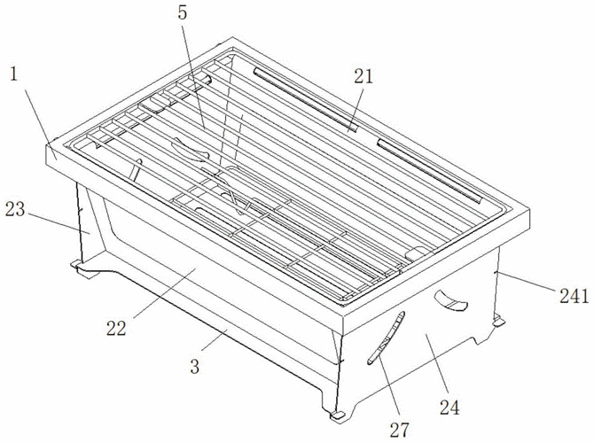 便携式烧烤炉的制作方法