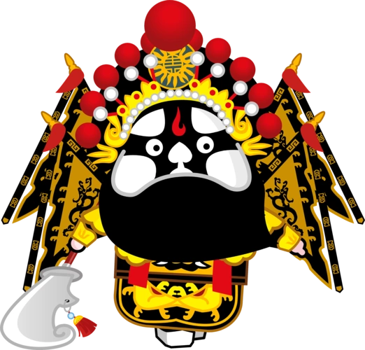 国粹京剧国粹宝贝q版京剧动漫卡通高清大图