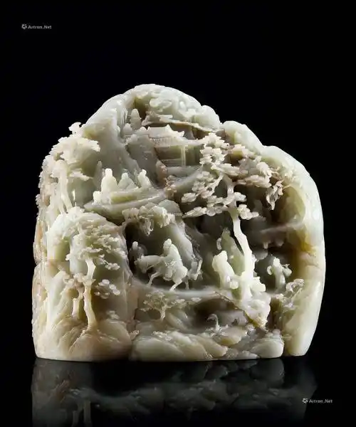 北京翰海2024拍卖征集:清代玉器工艺题材,市场价值!_白玉御