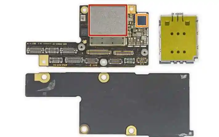 iphonex拆解图苹果x拆解测试