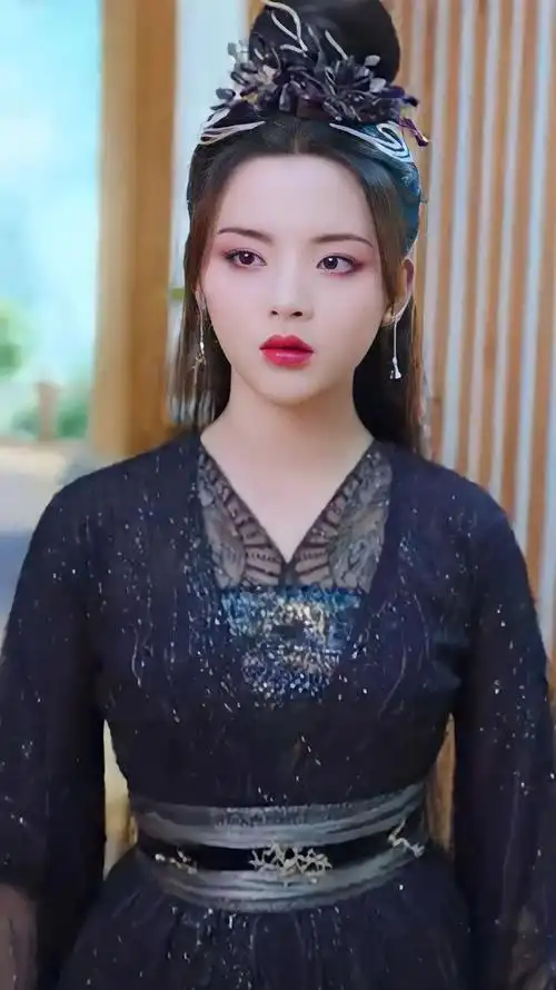 壁纸分享,杨超越这深色烟熏妆,是黑化了哦