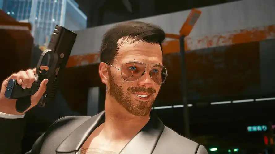 赛博朋克2077 武器装备 kirk眼镜 截图