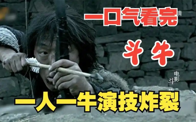 深度解说抗日谍战电影【斗牛】,黄渤封帝之作,一人一牛演技炸裂