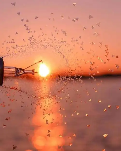 落日黄昏唯美图片_唯美图片_kanqq个性网手机版