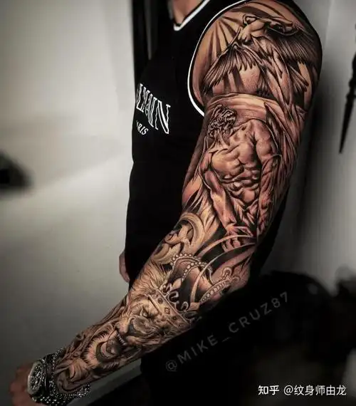 30张写实花臂纹身图案欣赏