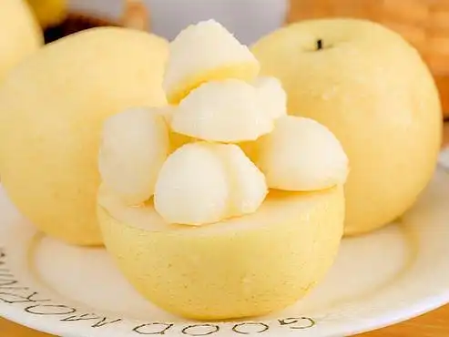 雪梨详情页 新鲜水果描述 电商产品拍摄 梨子高清图片