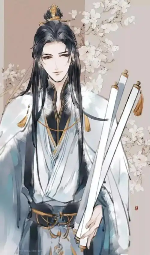 古风插画,风华正茂美少年,集美们出来看帅哥