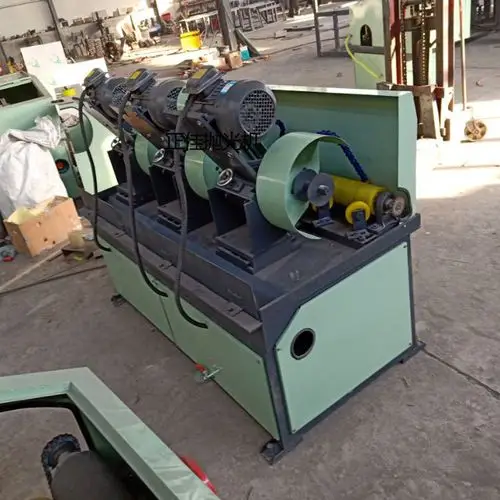 内孔抛光机圆管内壁打磨机正佳无心外圆多工位除锈去毛刺设备直销