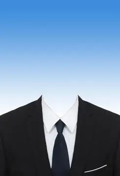 男士西装模板图片