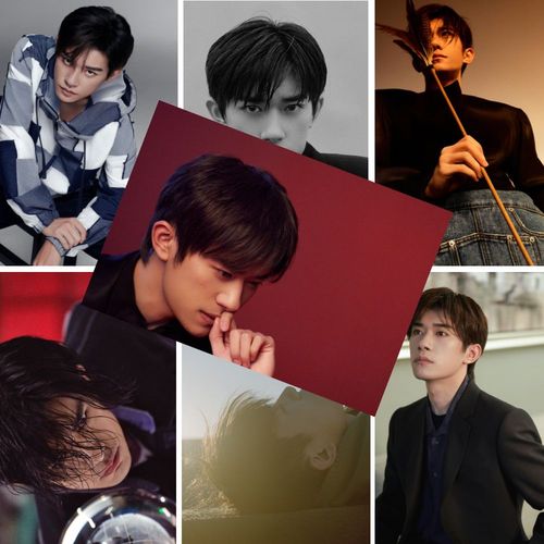 易烊千玺高清大海报一套八张装饰挂墙面明星周边同款新款ins风