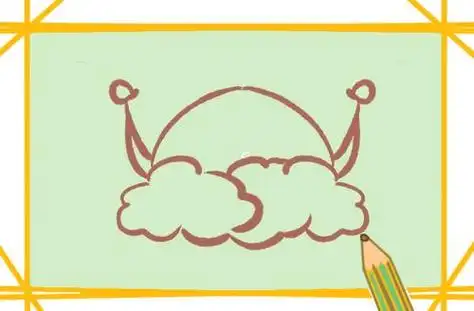 白天看到的东西简笔画