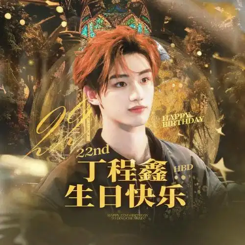 丁程鑫超话78#丁程鑫 二十二岁恒鑫璀璨正良辰#    part 3 丨 头像