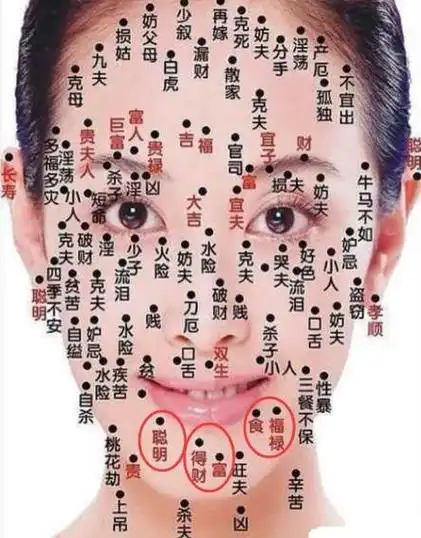 财运好的痣都长在哪里(女人财运痣长在哪里),0眉内痣热公益痣藏在眉毛