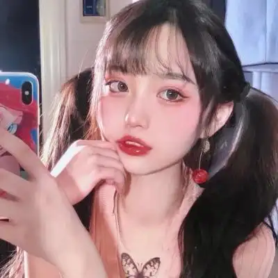 最火女生qq头像真人