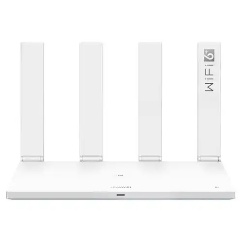 华为(huawei)华为千兆路由器 ax3pro 白色 wi-fi 6  harmonyos一碰