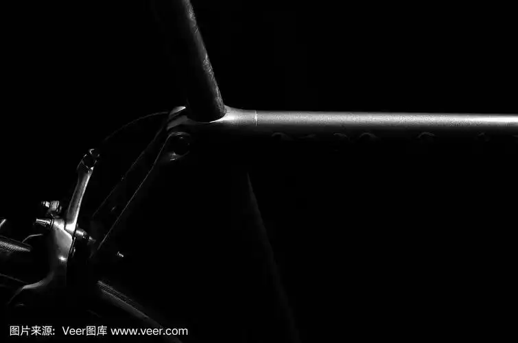 自行车,黑白图片,黑色背景,迅速,式样