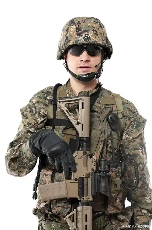 蓝色迷彩服是什么兵