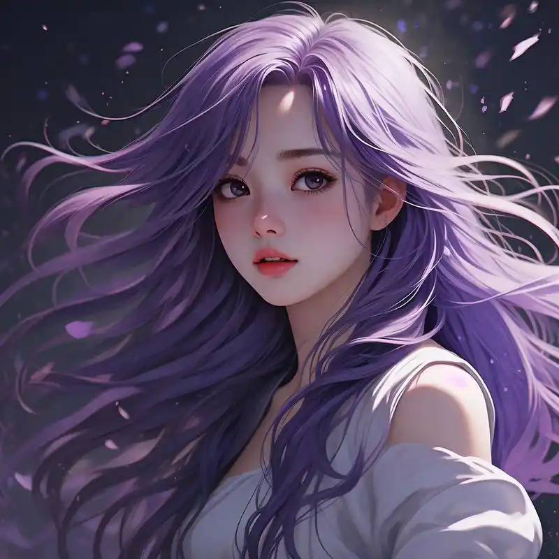 二次元仙女头像,谁能拒绝06 谁能拒绝这么好看的女生头像呢?