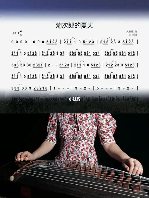 流行古筝菊次郎的夏天