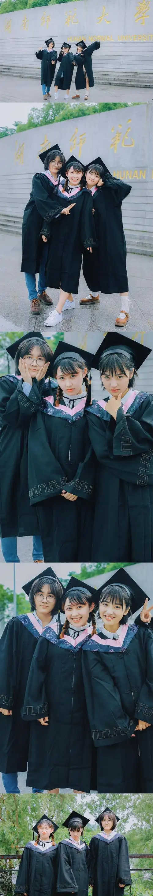 组图:沈月微博晒学士服毕业照 笑颜明媚惹人爱