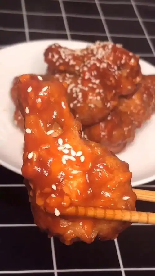 糖醋鸡腿.这样的做法是不是很好吃?
