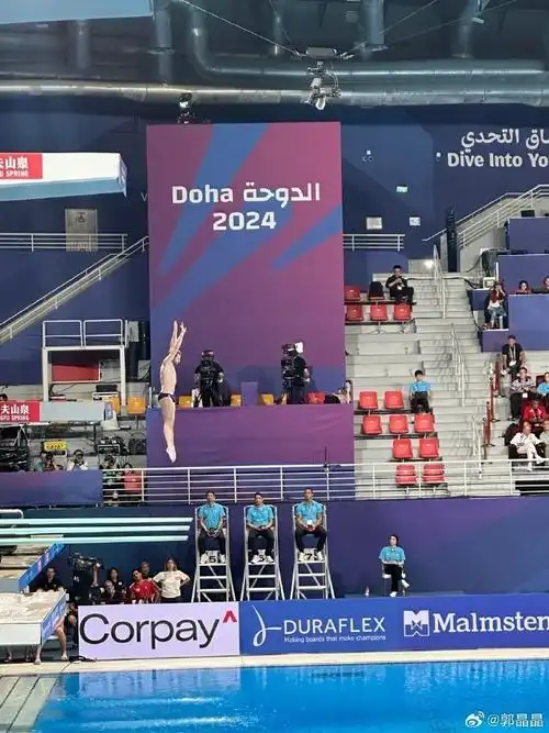 郭晶晶为中国跳水队骄傲