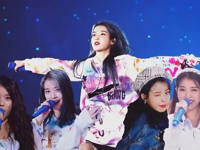 iublueming演唱会现场视频