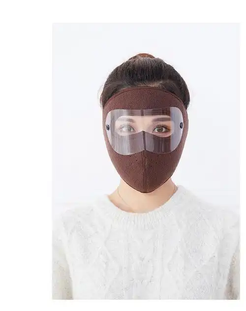 防风面罩全脸护脸耳朵保暖女骑车挡风面罩冬男士户外防尘防寒防冻 护