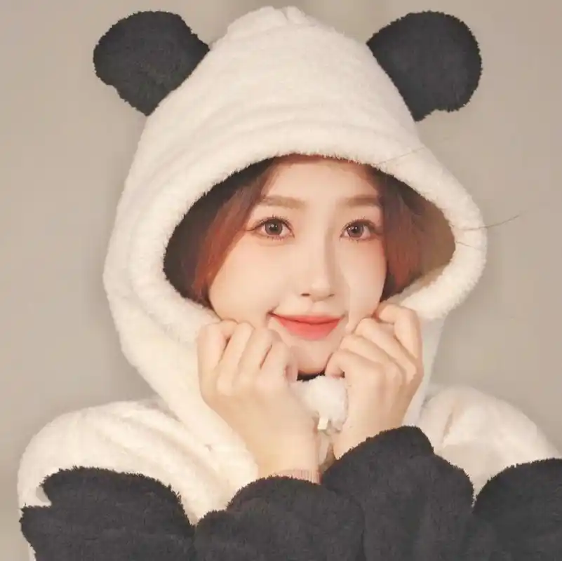 虞书欣94丨可爱熊猫头94头像92 头像滤镜自调7515 92盗图