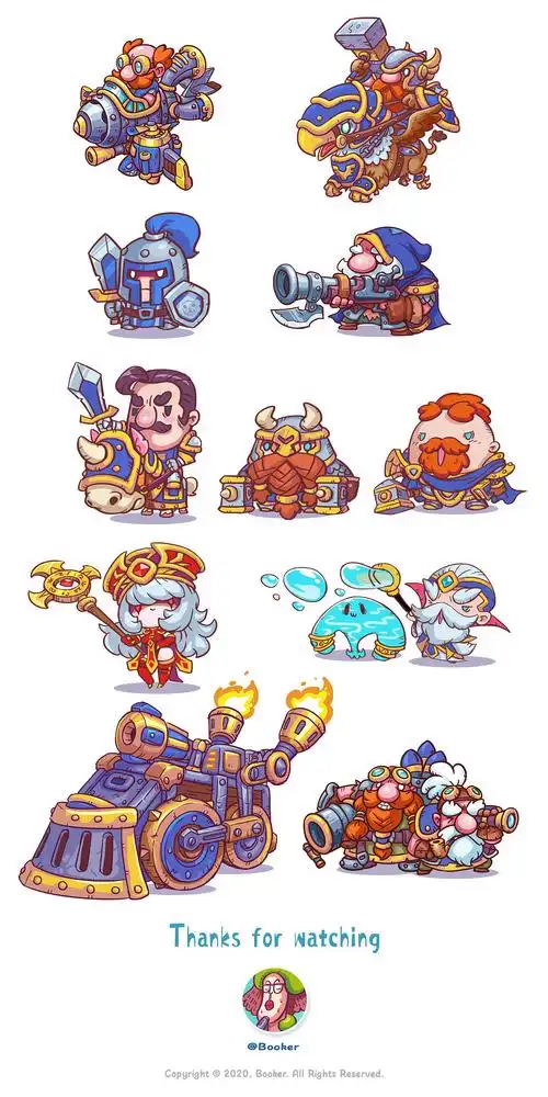 《克苏鲁趣闻录》21话 蠕虫挖掘机标签魔兽q版插画卡通原画作品信息