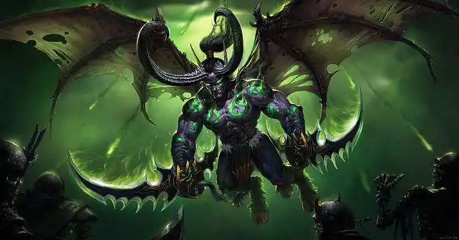 伊利丹怒风恶魔猎手魔兽世界