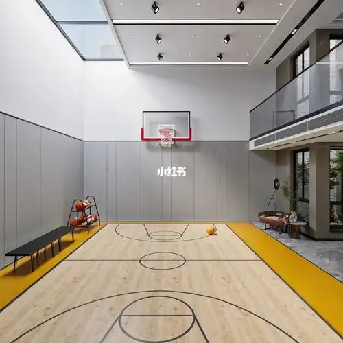 地下室篮球场
