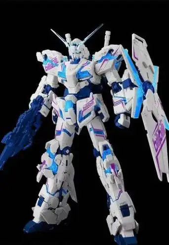 中文名称:rg 机动战士高达uc rx-0独角兽高达 bilibili colors ver.