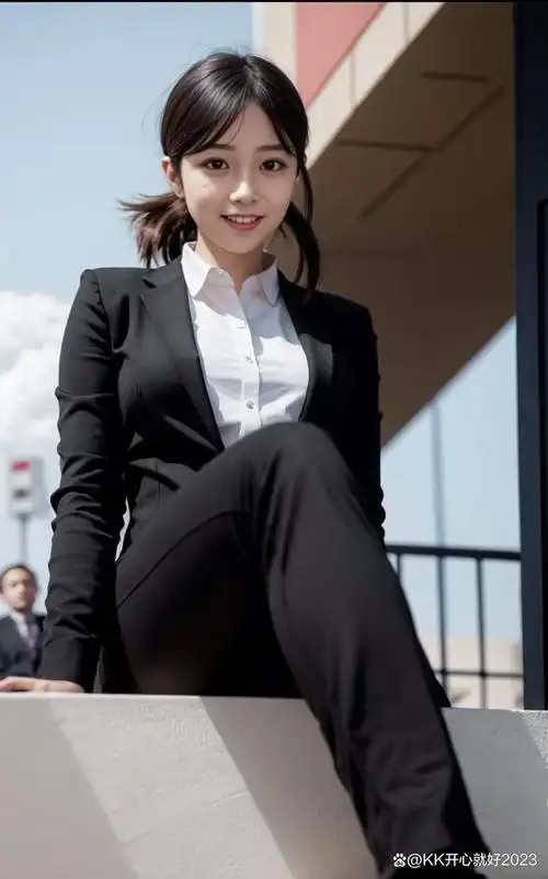 有没有发现女孩子穿西装也很帅气十足呢