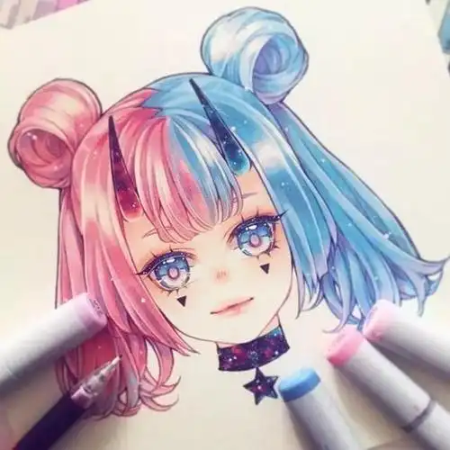 巨蟹座可爱头像简笔画巨蟹座怎么画人物可爱版