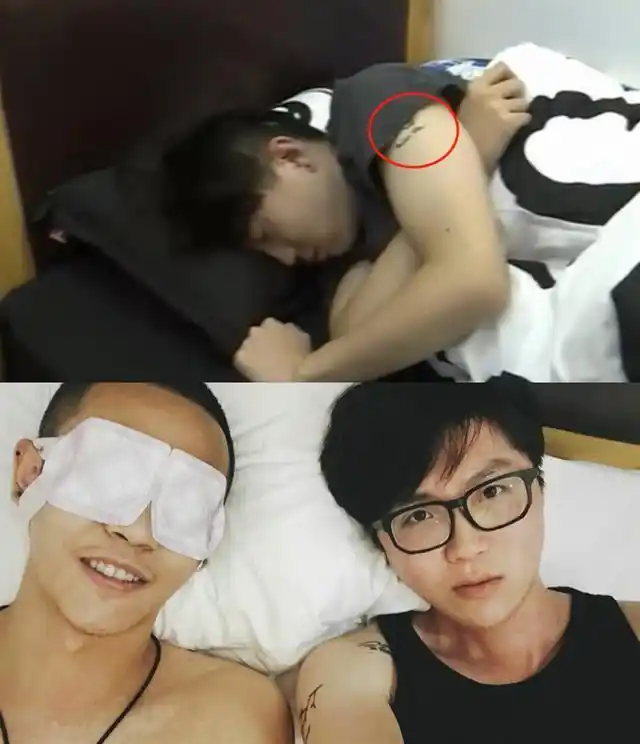 毛不易自己也多次谈到过自己身上有很多纹身,是以前纹的,虽然现在出名