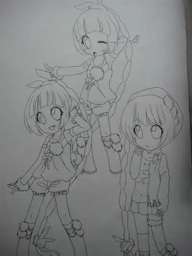 初代史莱克七怪简笔画