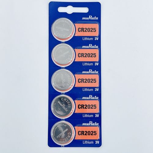 村田murata cr2025电池 3v纽扣电池 汽车遥控器 纽扣电池 一粒价