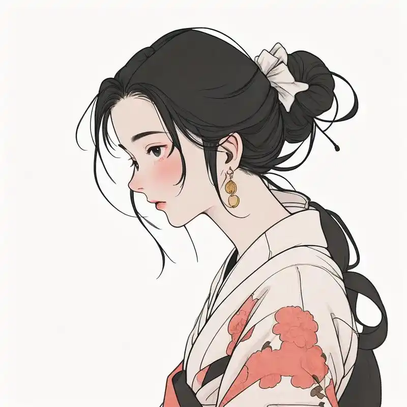 91浮世绘风格头像,超惊艳!