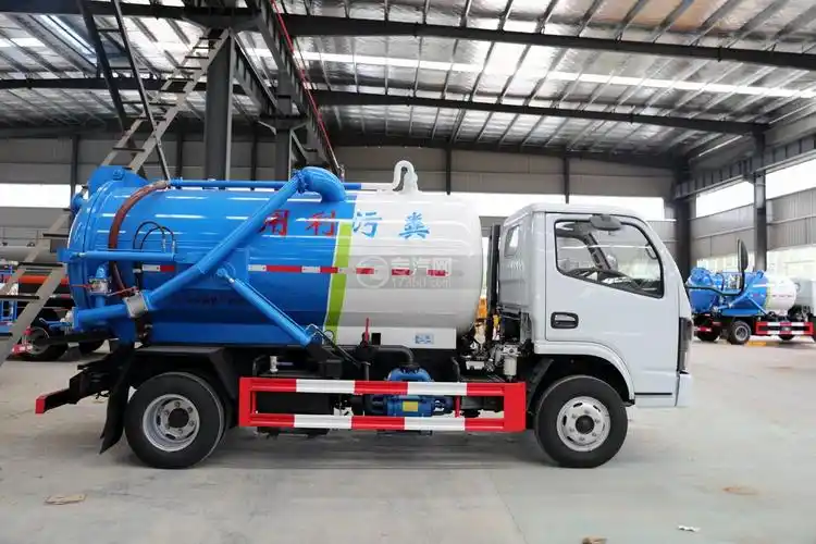 东风福瑞卡f6国六424方吸污车图片