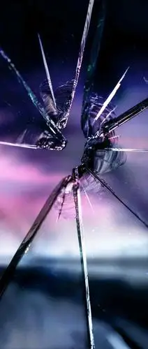 壁纸@碎屏效果壁纸,以假乱真