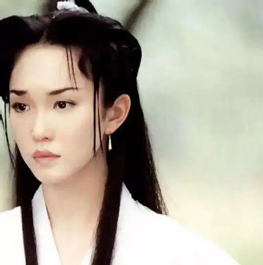 吴倩莲,这个版本的小龙女不同其他版本,剧中的小龙女服装基本是黑色