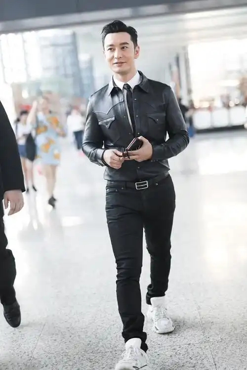 黄晓明身高对比黄晓明其实不止170cm