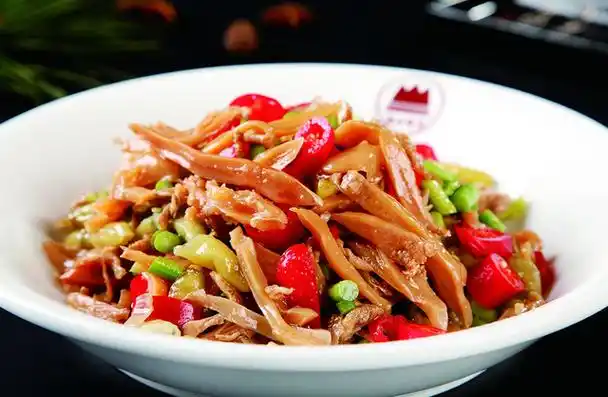 湖南湘菜:藠头炒河蚌肉,私房菜做法,酒店特色菜