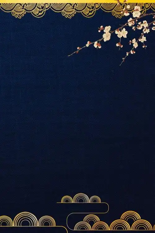 创意合成宫廷风背景