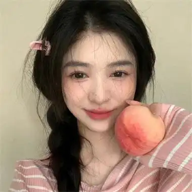 好开心好阳光女头真人优质 笑容开心女头氛围高清治愈系可爱女头