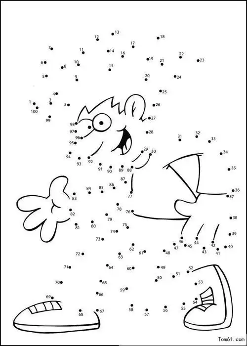 简笔画点连线简笔画下载数字连线7图片简笔画图片少儿图库儿童资源网