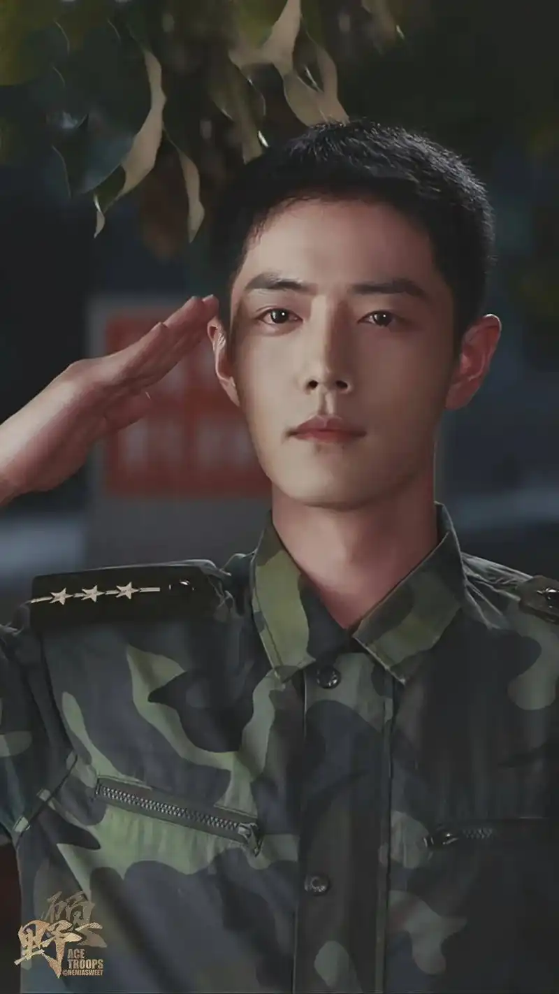 肖战王牌部队 #军装 - 抖音