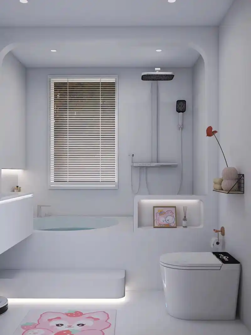 小户型这么装修玲娜贝儿主题浴室